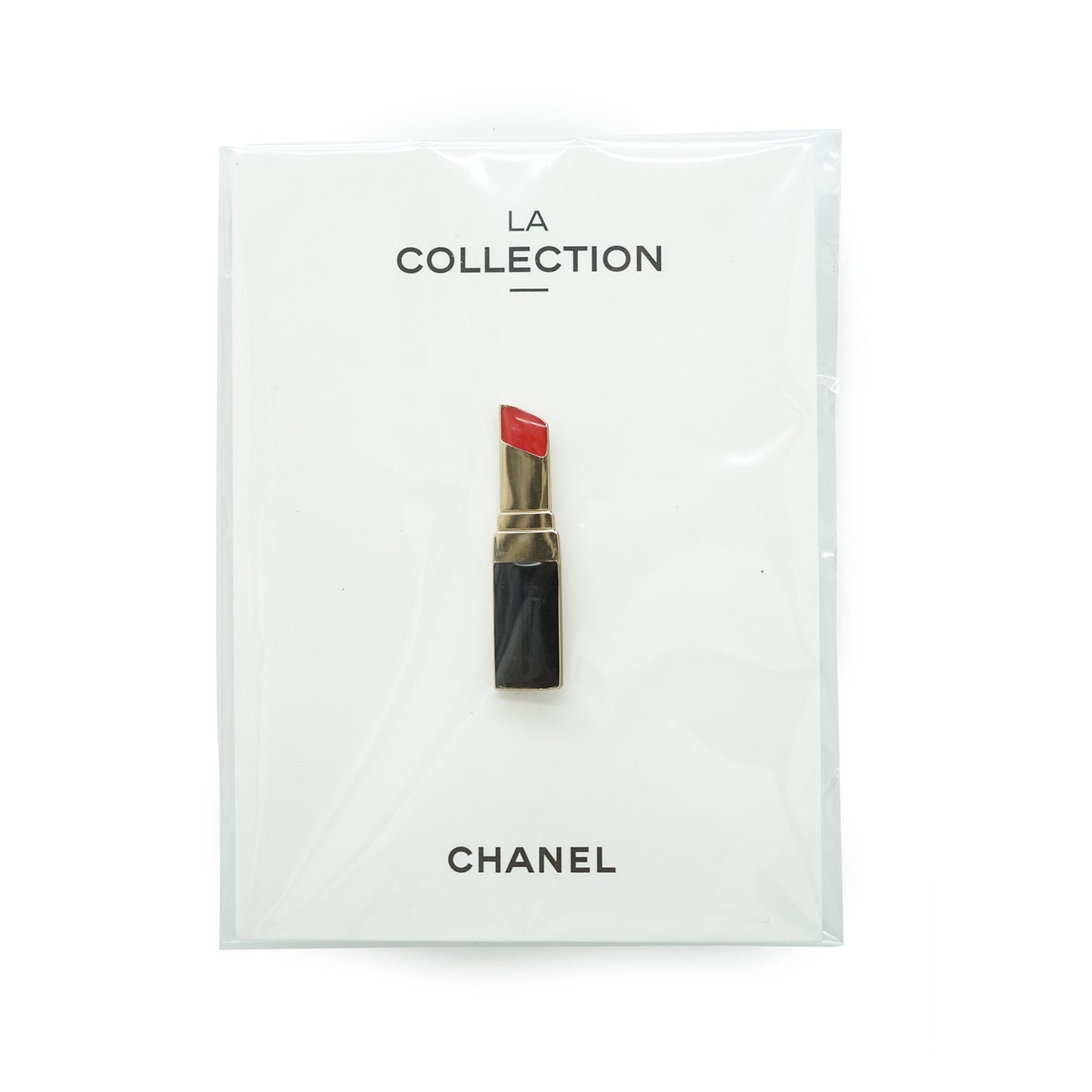 Chanel Beaute La Collection Lipstick Lapel Pin