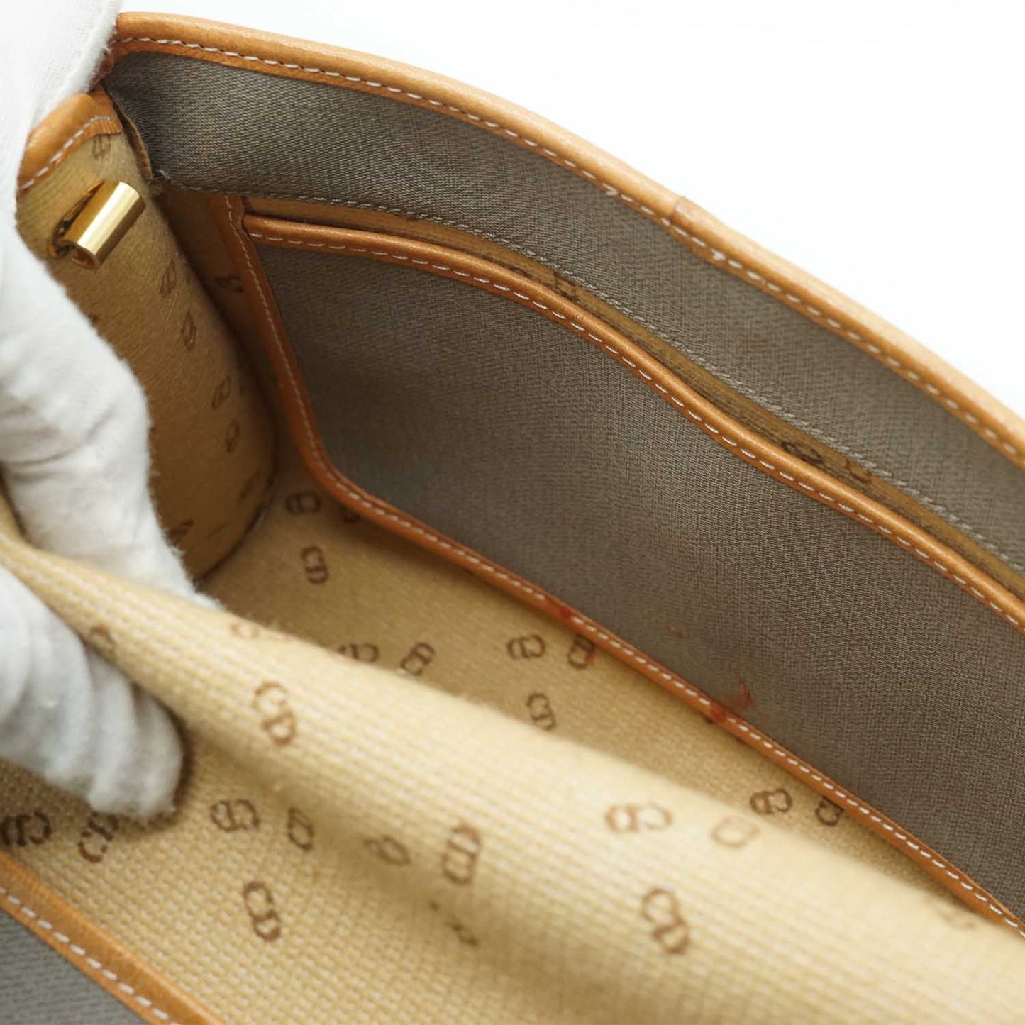 Canvas Leather Crossbody Bag