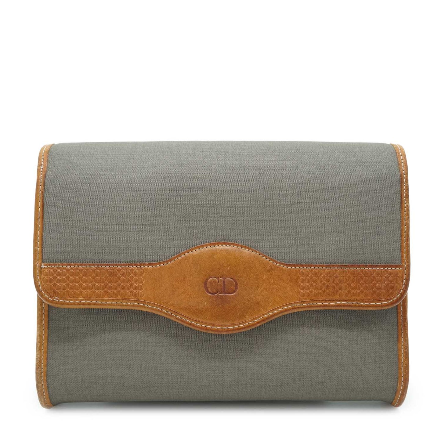 Canvas Leather Crossbody Bag