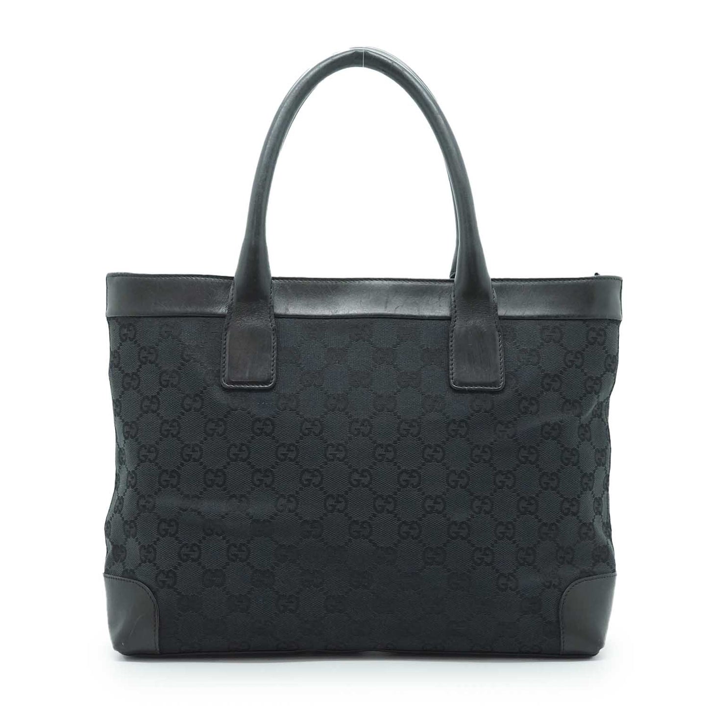 GG Canvas Leather Tote