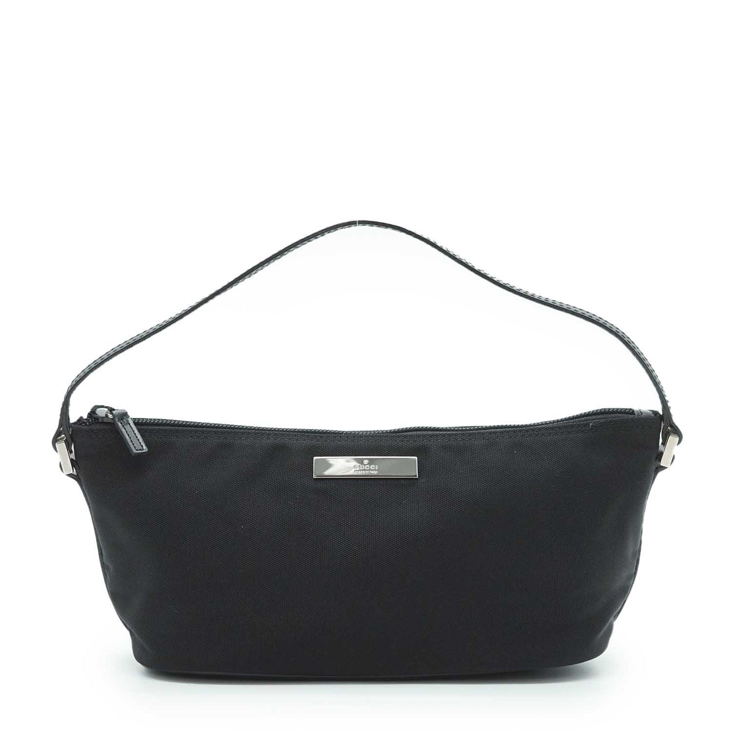 Mesh Canvas Boat Pochette