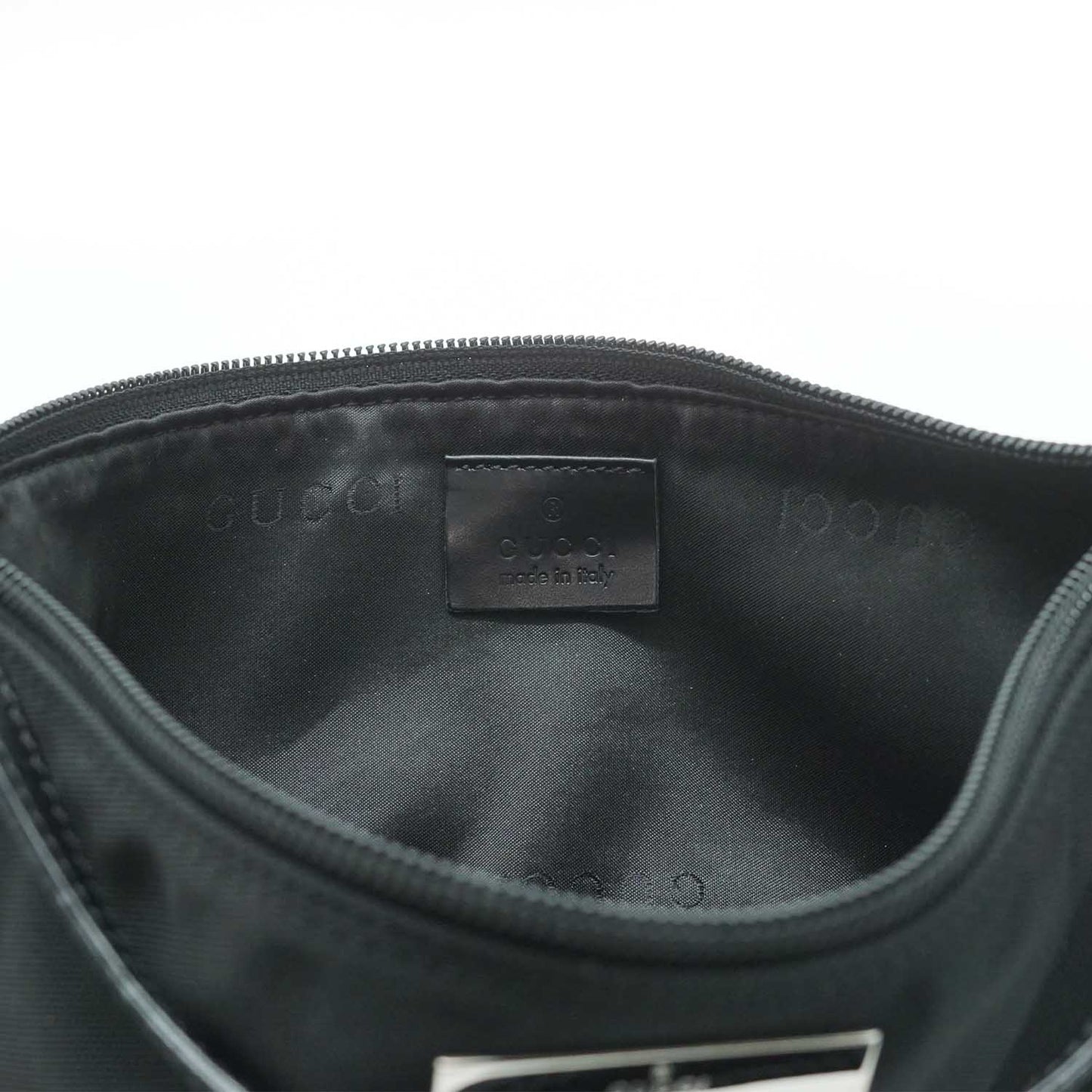 Mesh Canvas Boat Pochette