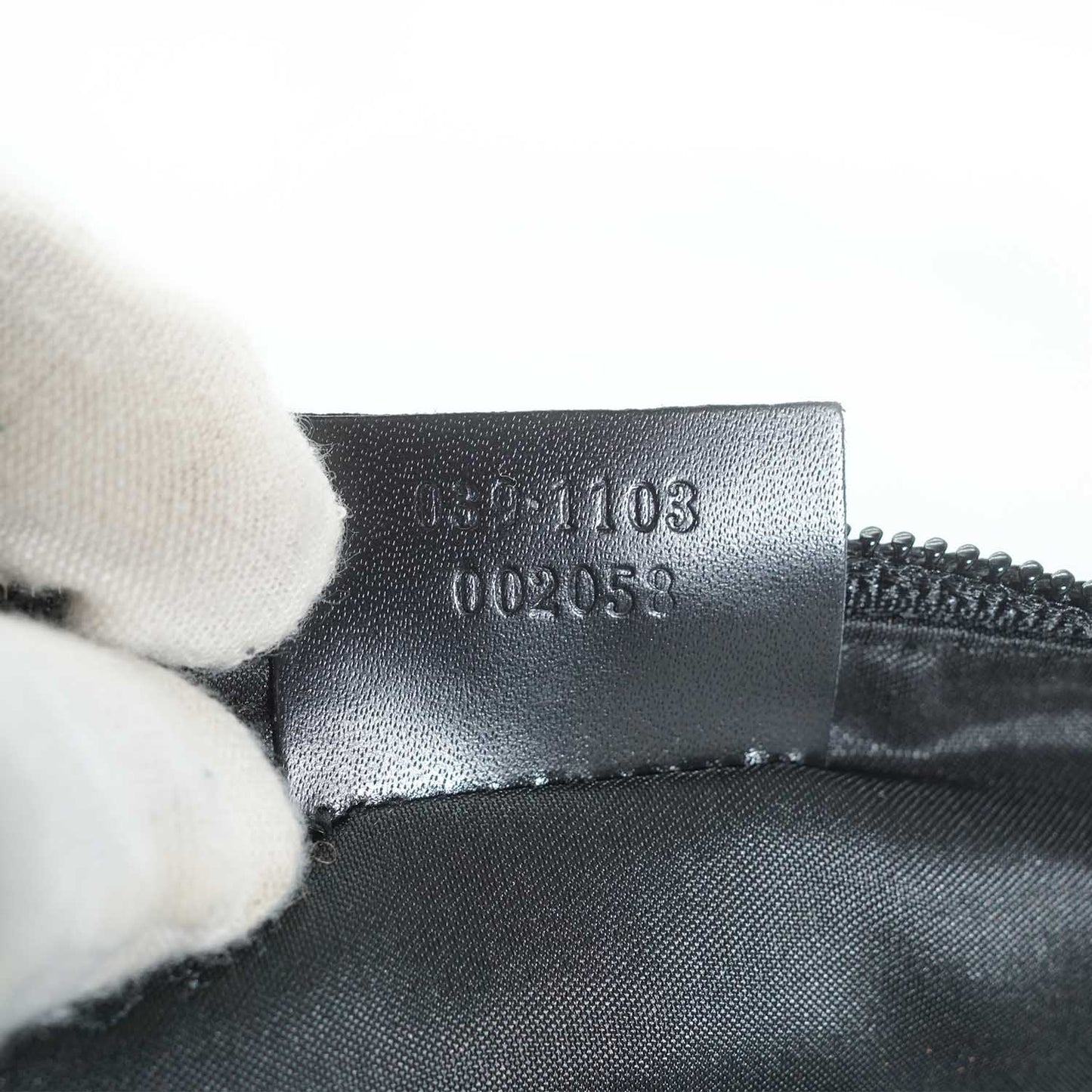 Mesh Canvas Boat Pochette