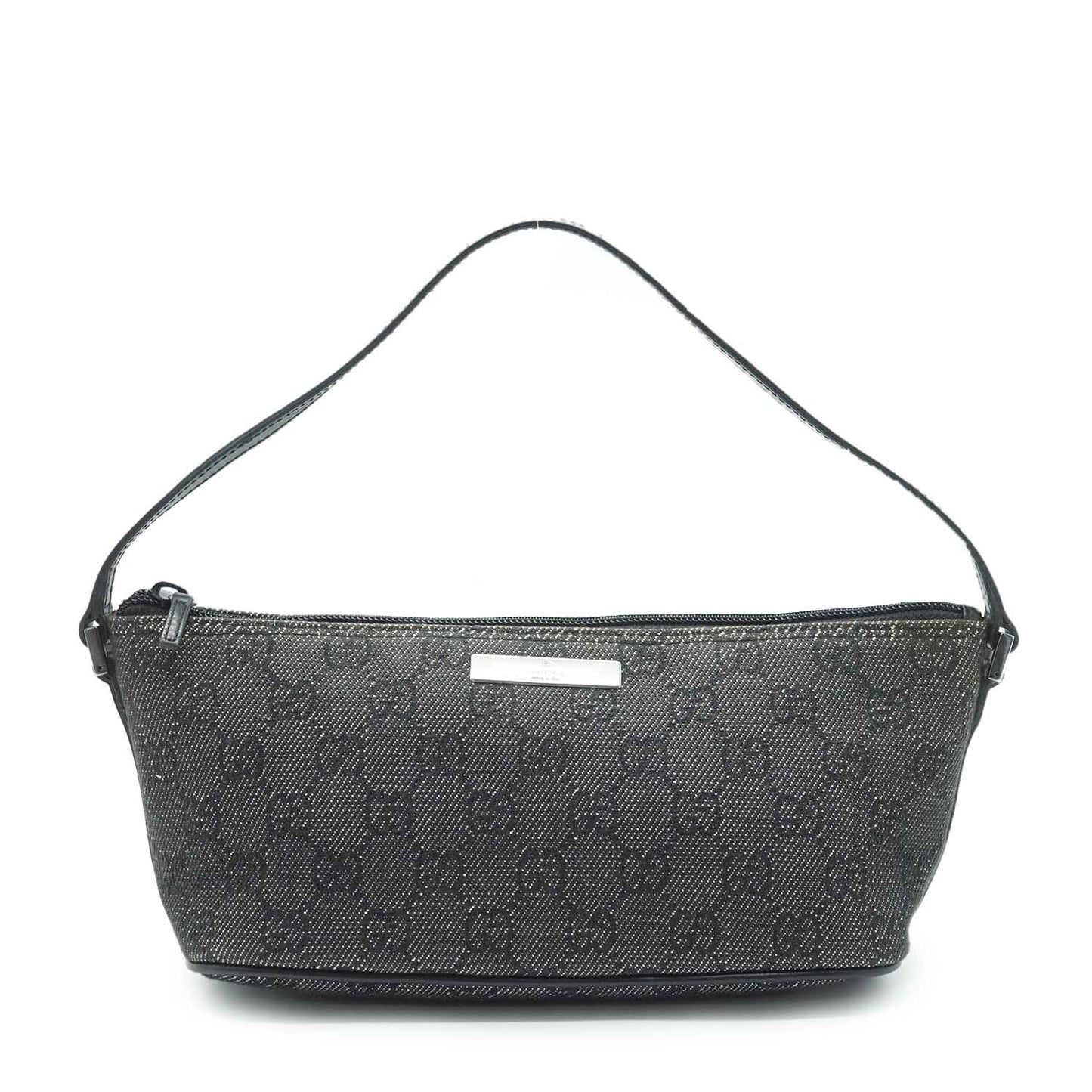 GG Canvas Boat Pochette