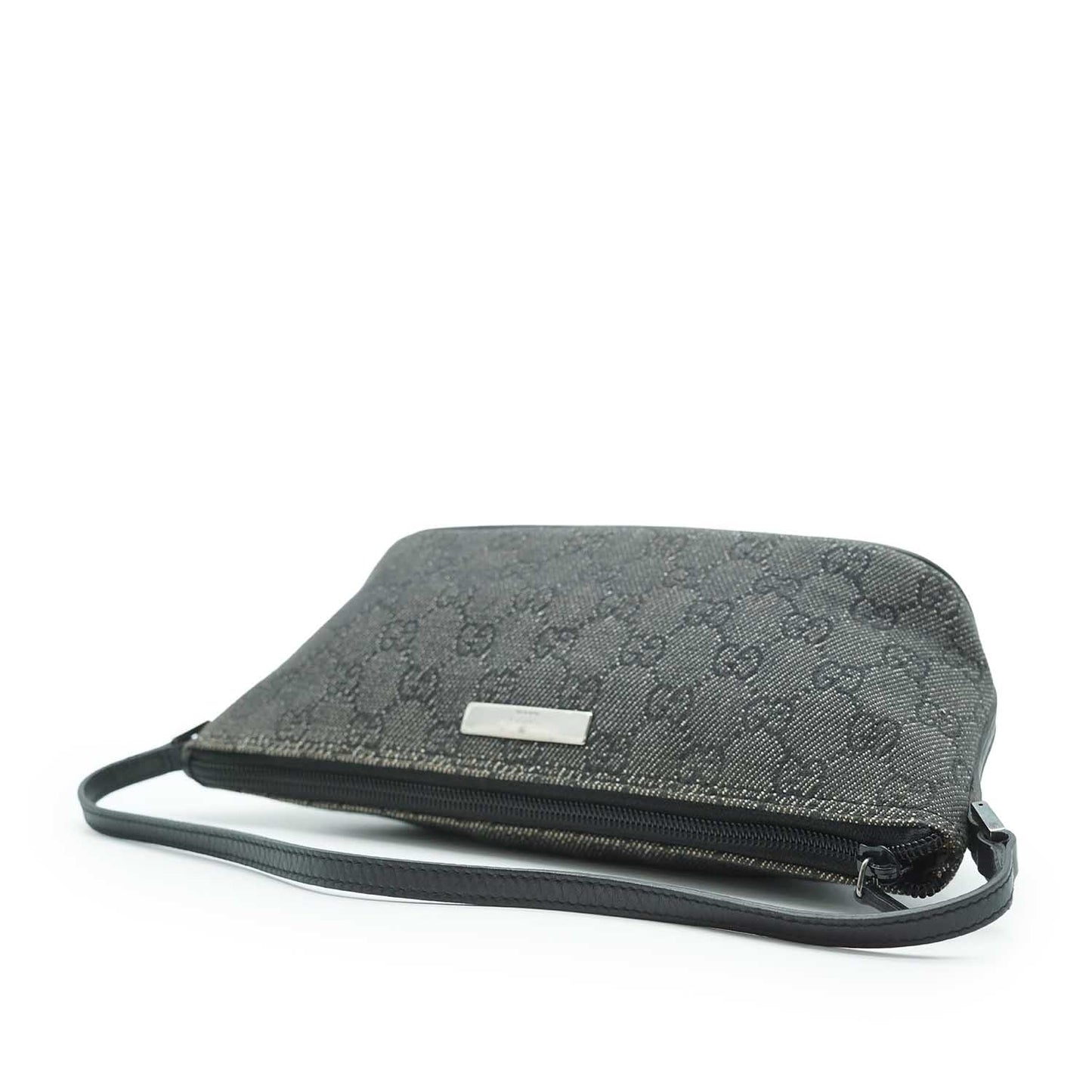 GG Canvas Boat Pochette
