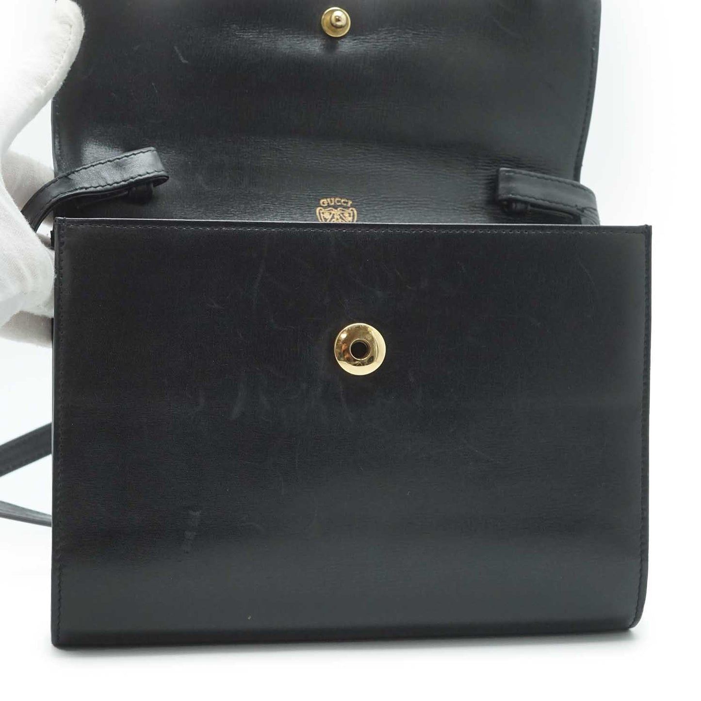 Vintage Leather Crossbody Bag