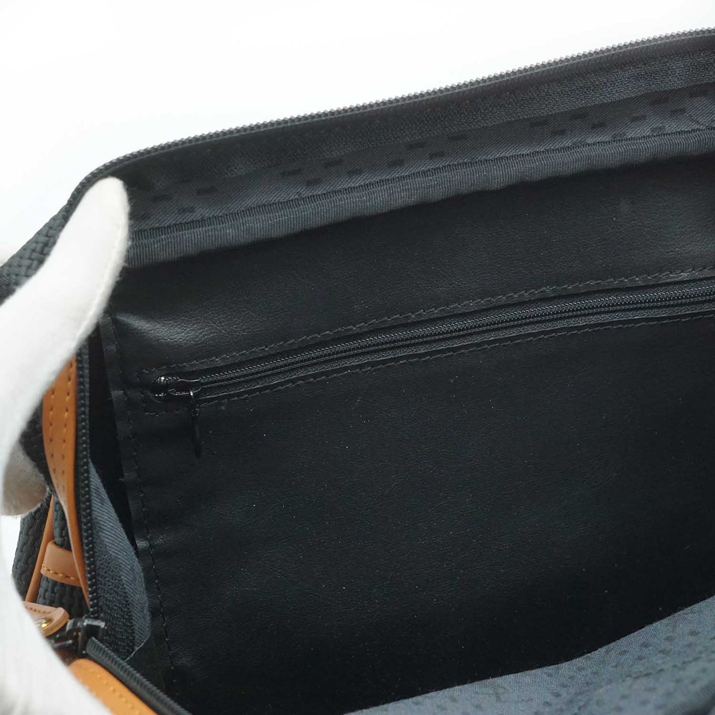 Vintage Canvas Leather Boston Bag