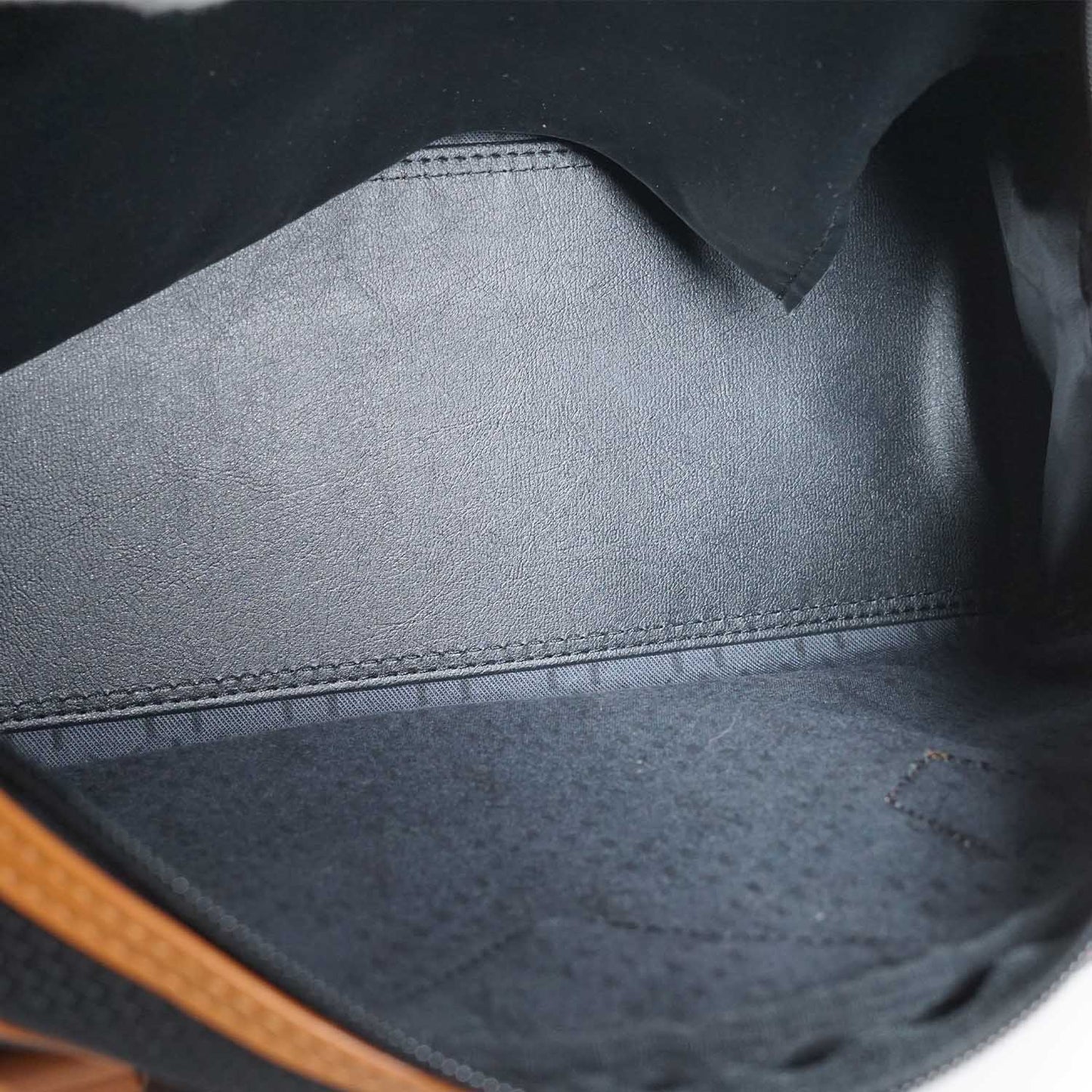 Vintage Canvas Leather Boston Bag