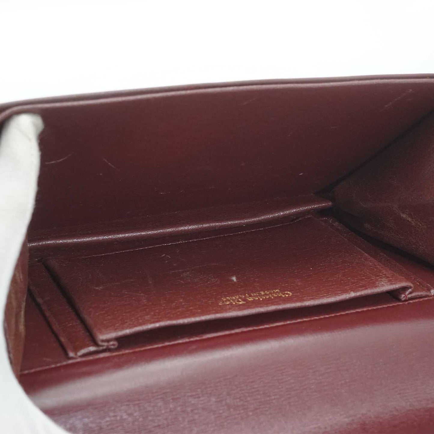 Vintage Leather Chain Shoulder Bag