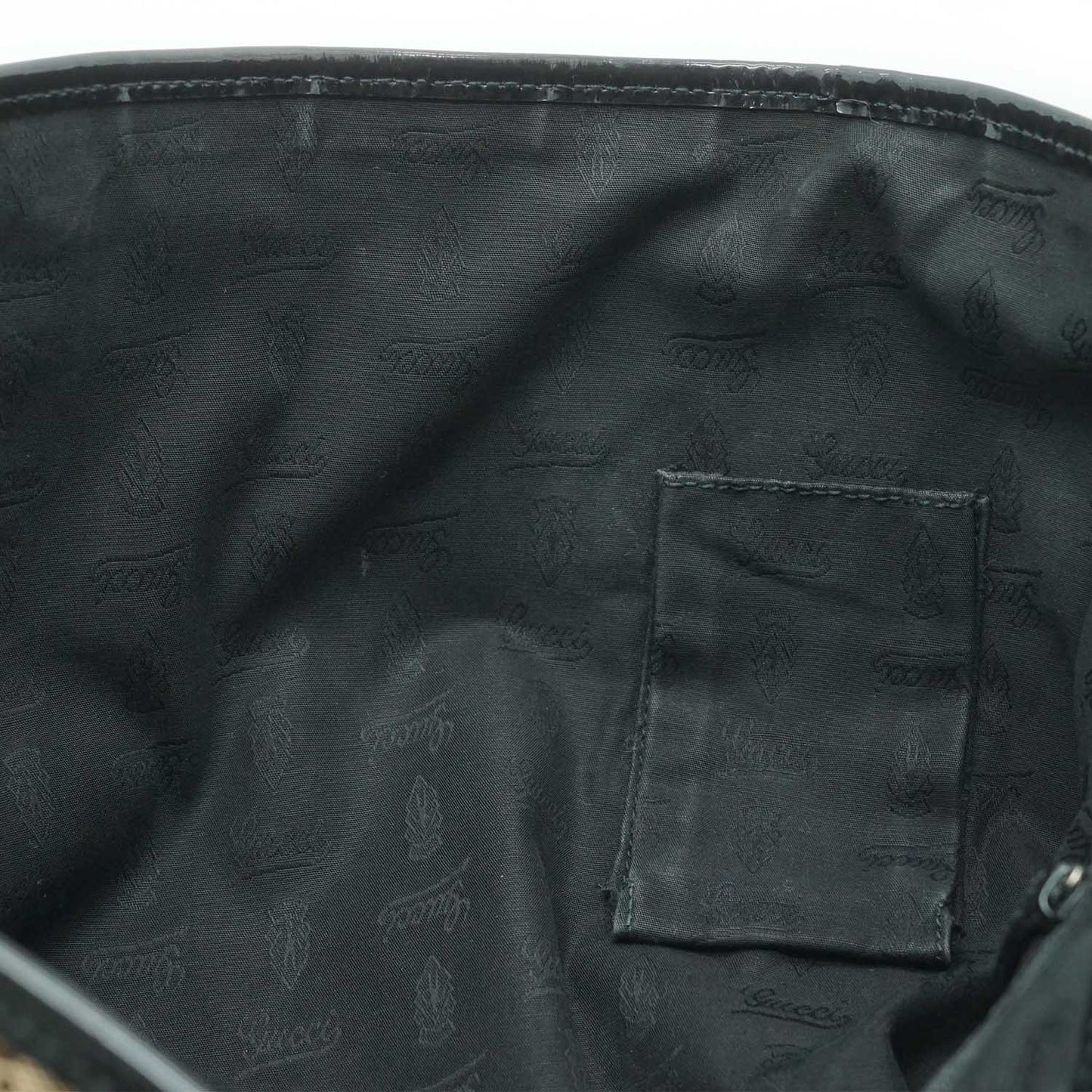 GG Enamel Canvas Charm Tote