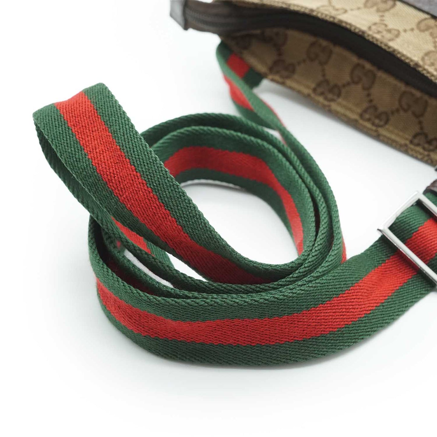 GG Canvas Sherry Line Messenger Bag