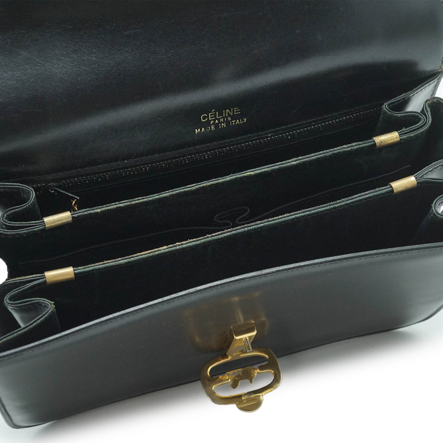 Horse Carriage Vintage Leather Shoulder Bag