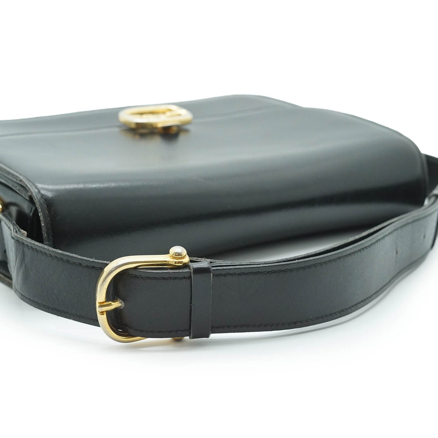 Horse Carriage Vintage Leather Shoulder Bag