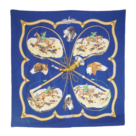 Le Laisser Courre Silk Carre 90