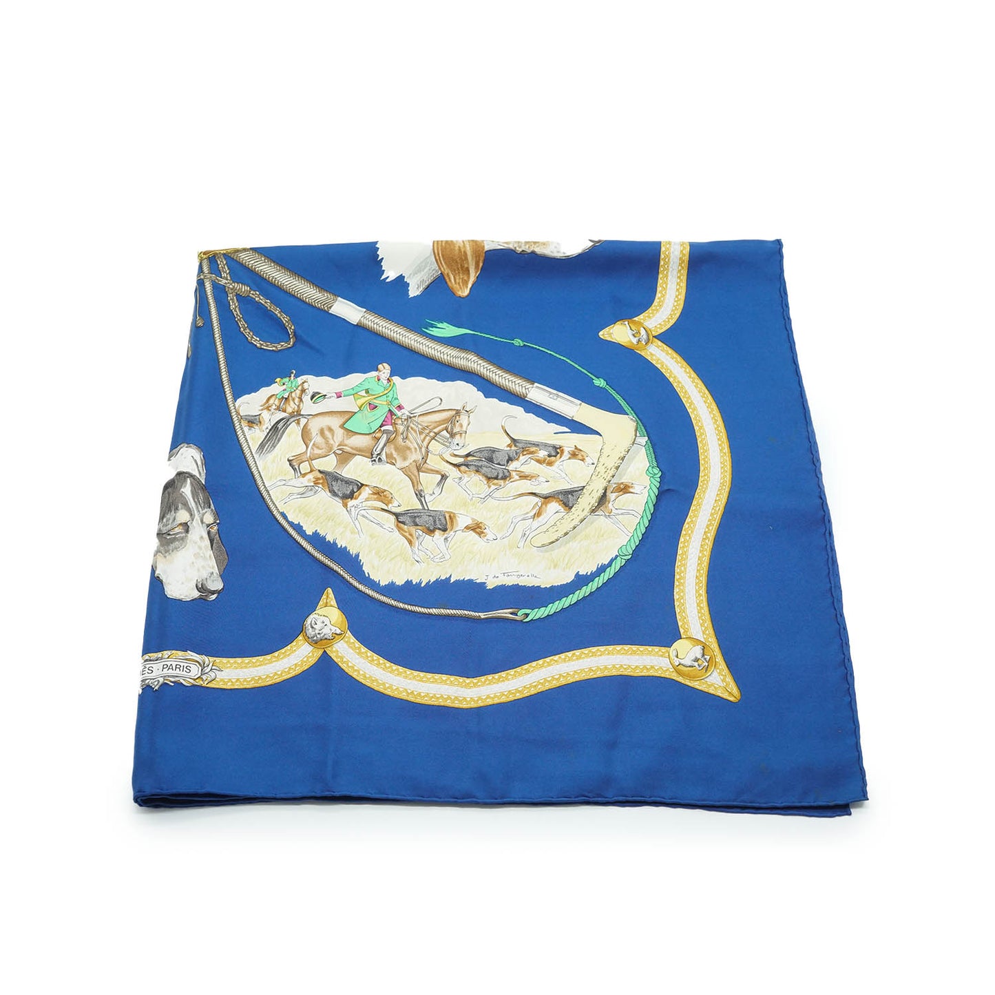 Le Laisser Courre Silk Carre 90