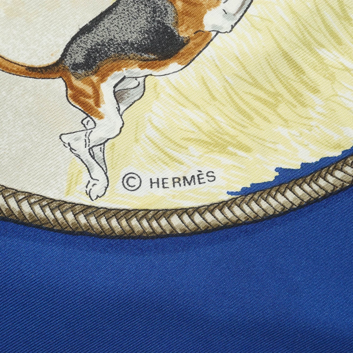 Le Laisser Courre Silk Carre 90