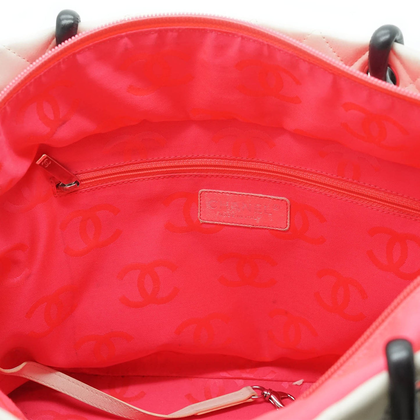 Cambon Lambskin Matelasse Large Tote