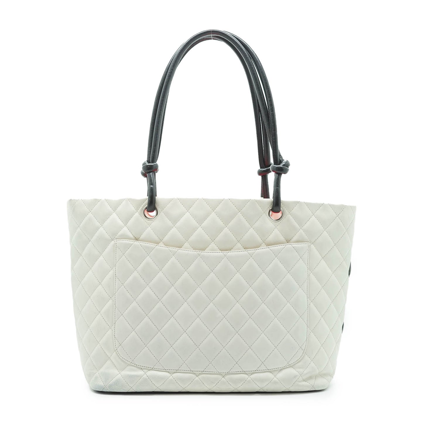 Cambon Lambskin Matelasse Large Tote