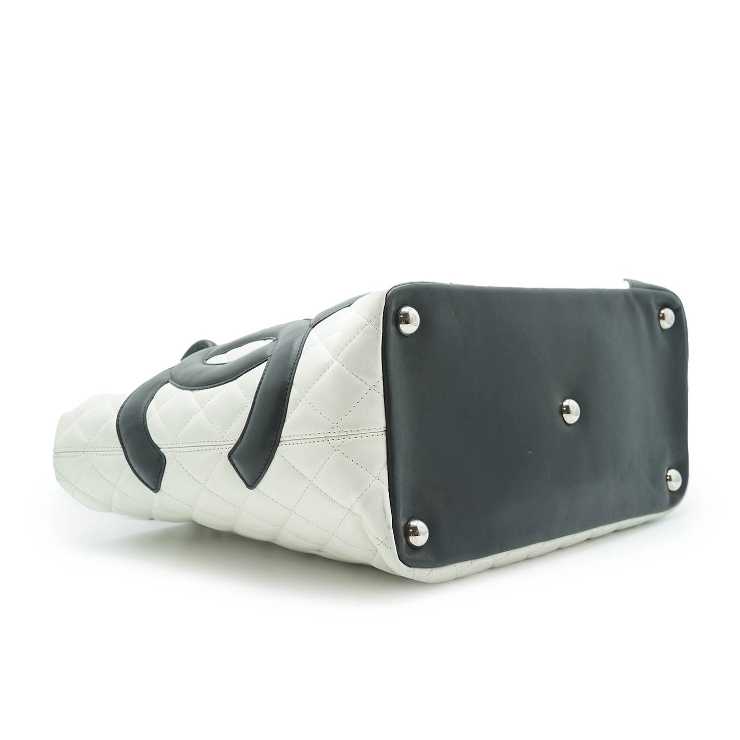 Cambon Lambskin Matelasse Large Tote