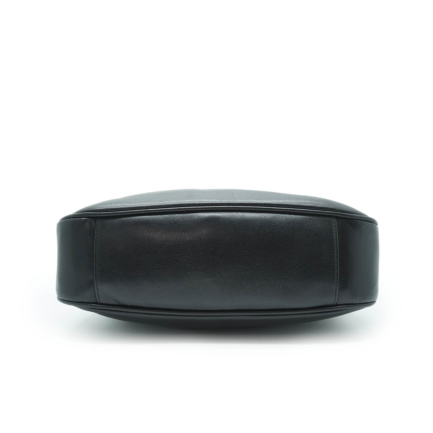 Bamboo Handle 2way Leather Tote