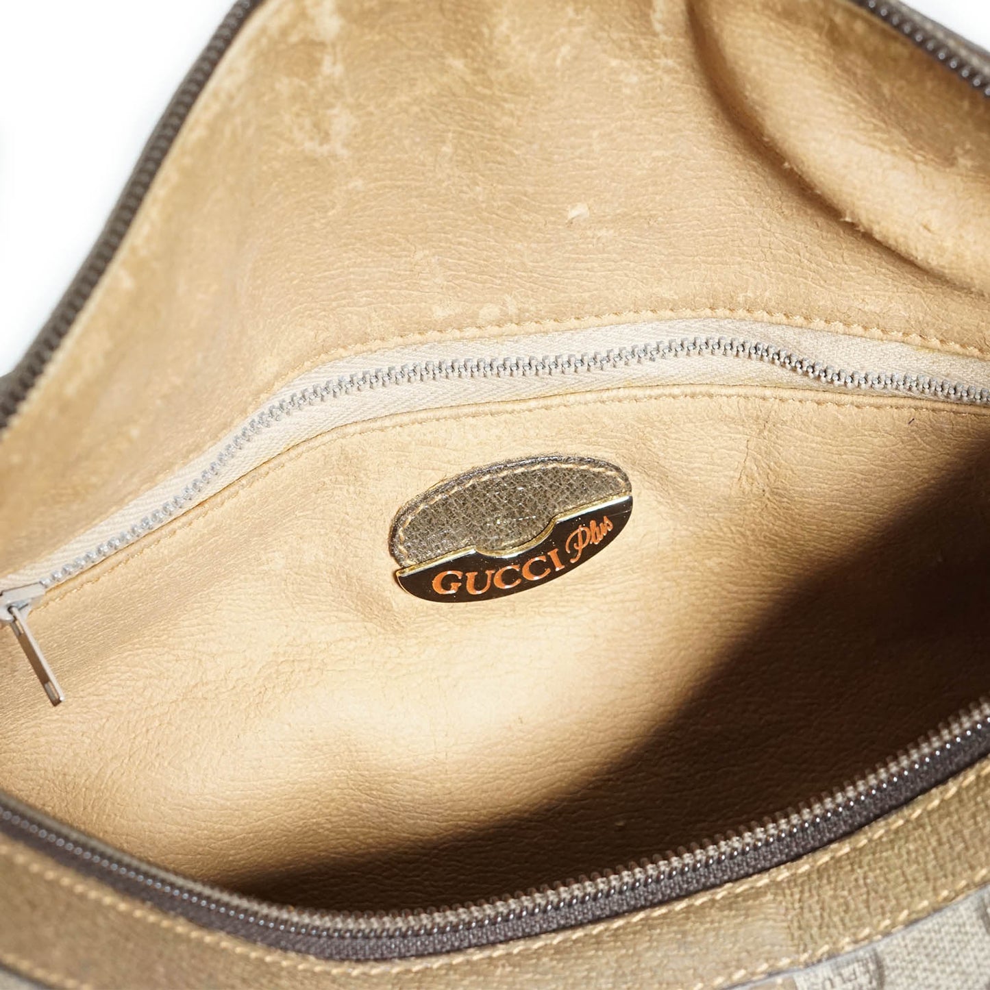 GG Supreme Gucci Plus Vintage Coated Canvas Boston Bag