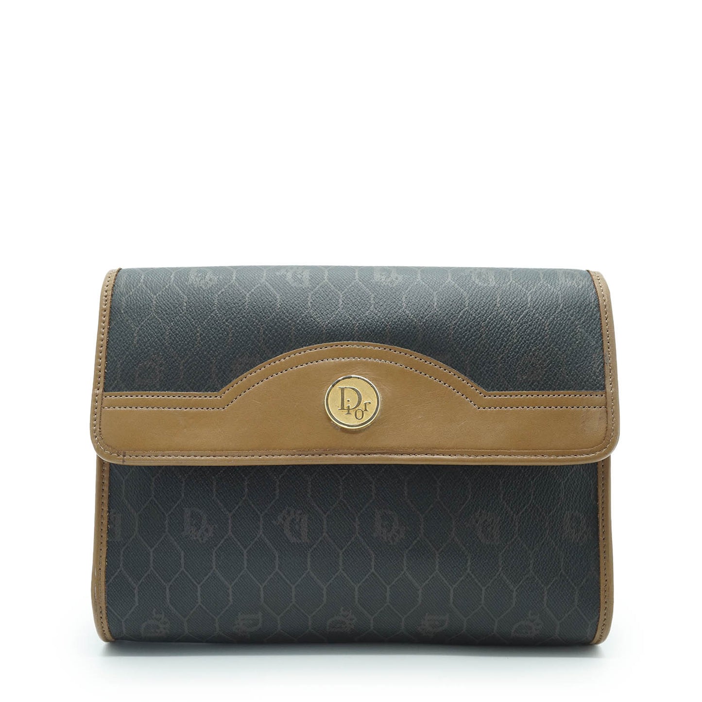Honeycomb 2way Clutch Shoulder Bag