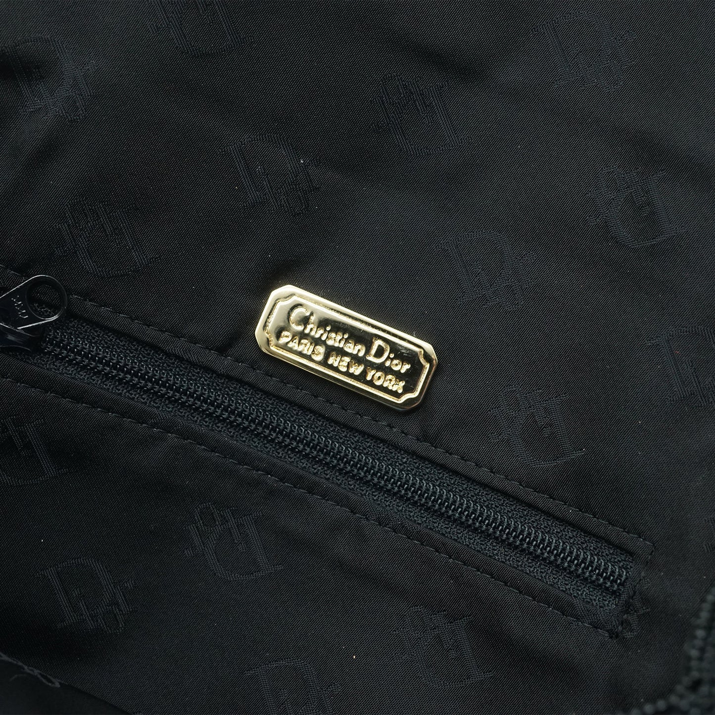 Christian Dior Paris New York Vintage Beads Chain Shoulder Pochette