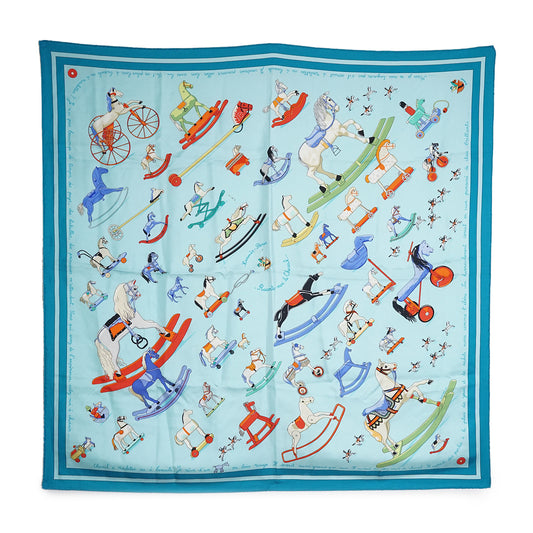 Raconte-moi le cheval Dimitri R. Silk Carre 90