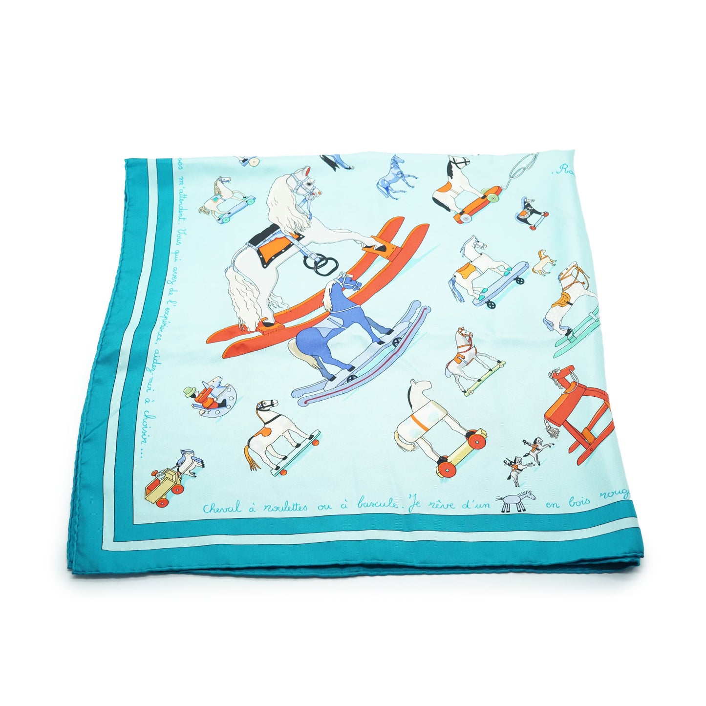 Raconte-moi le cheval Dimitri R. Silk Carre 90