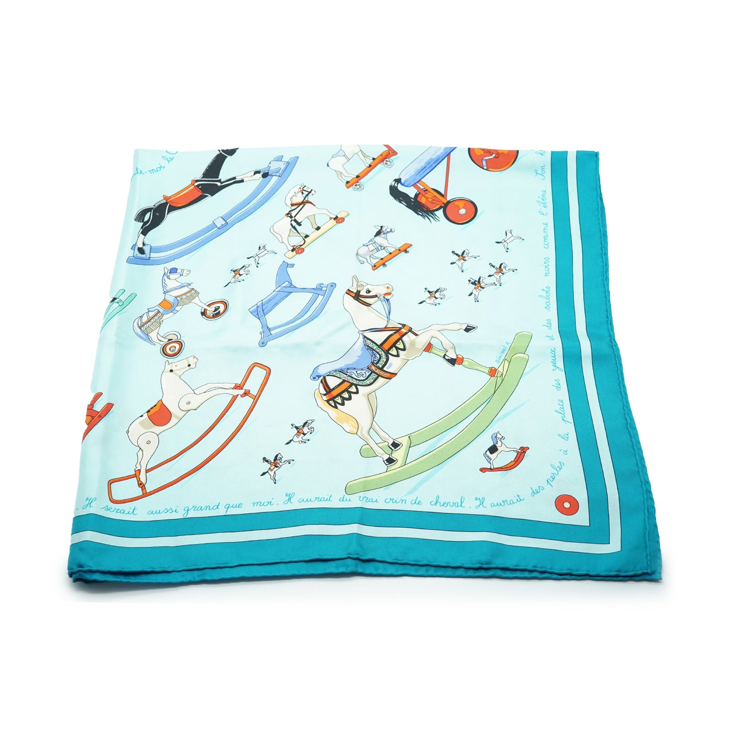 Raconte-moi le cheval Dimitri R. Silk Carre 90