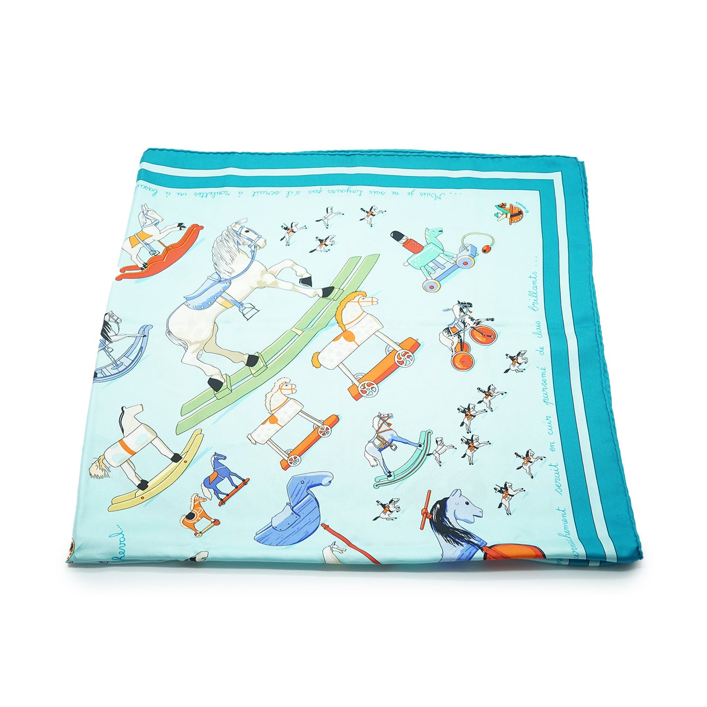 Raconte-moi le cheval Dimitri R. Silk Carre 90