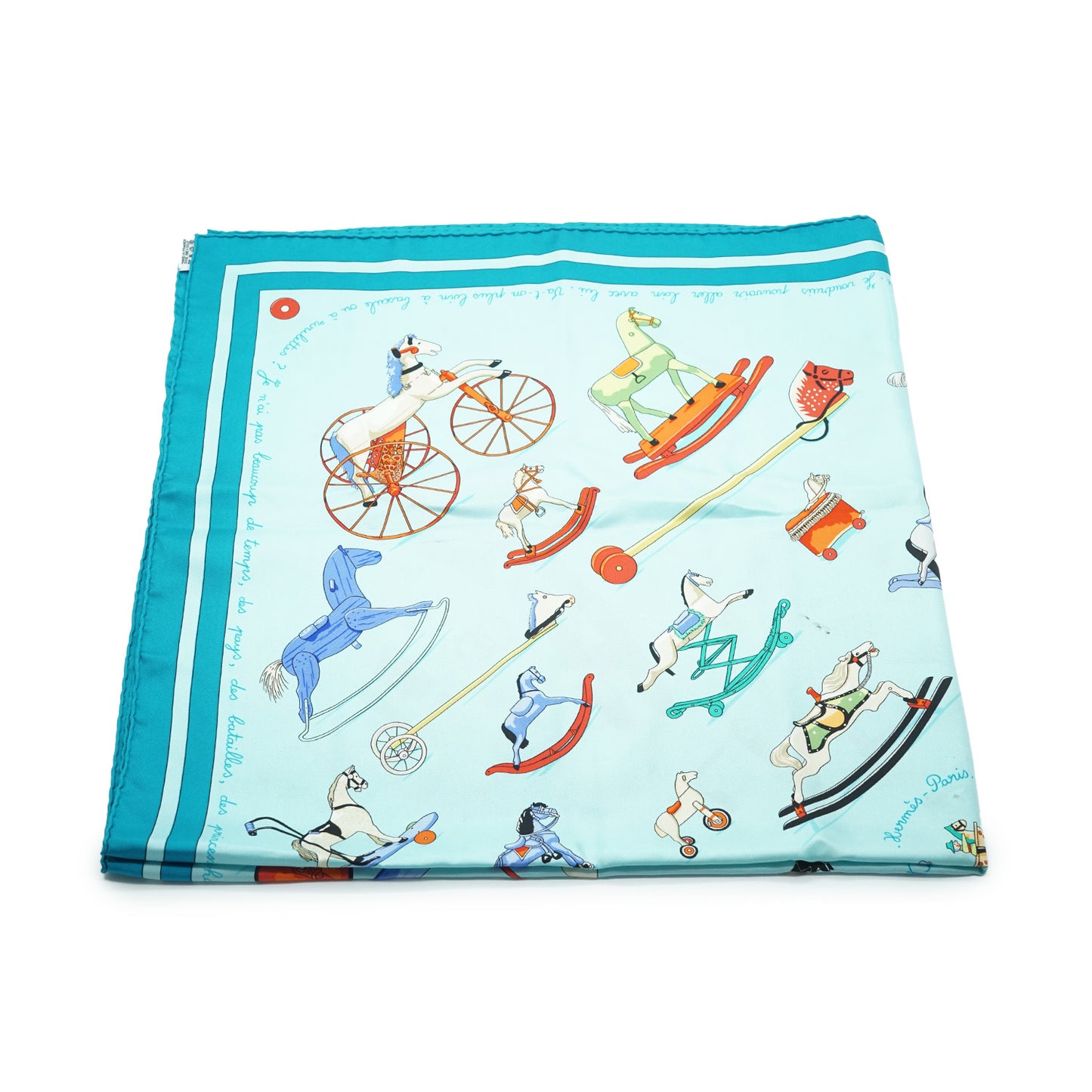 Raconte-moi le cheval Dimitri R. Silk Carre 90