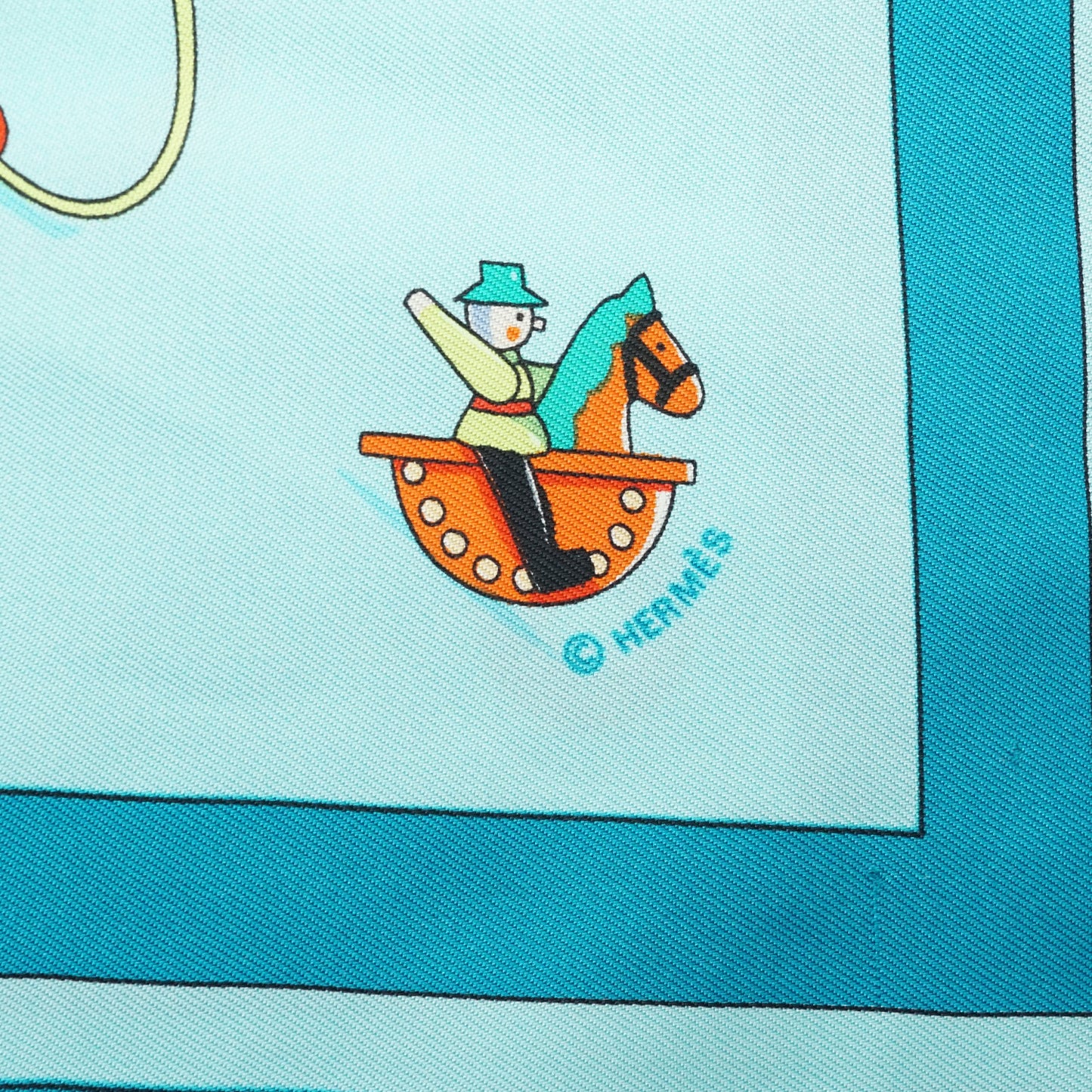 Raconte-moi le cheval Dimitri R. Silk Carre 90