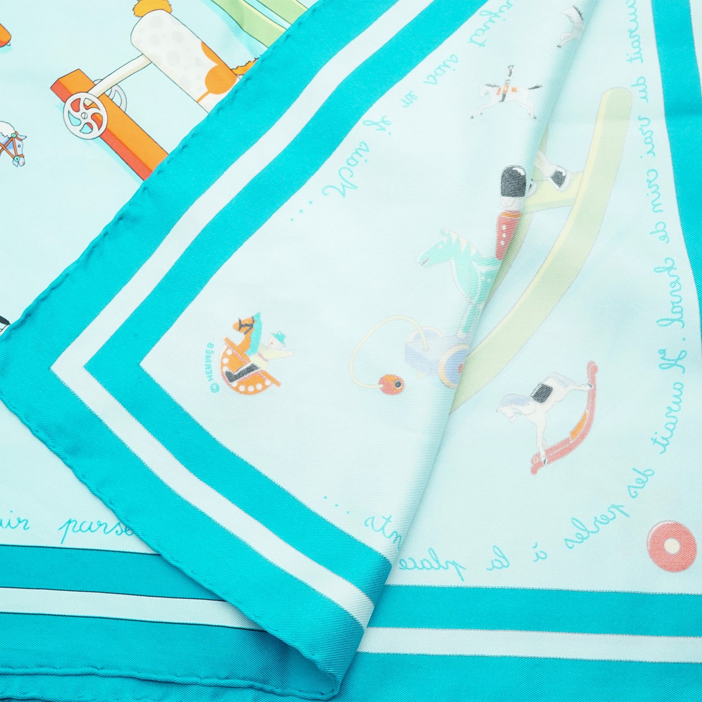 Raconte-moi le cheval Dimitri R. Silk Carre 90