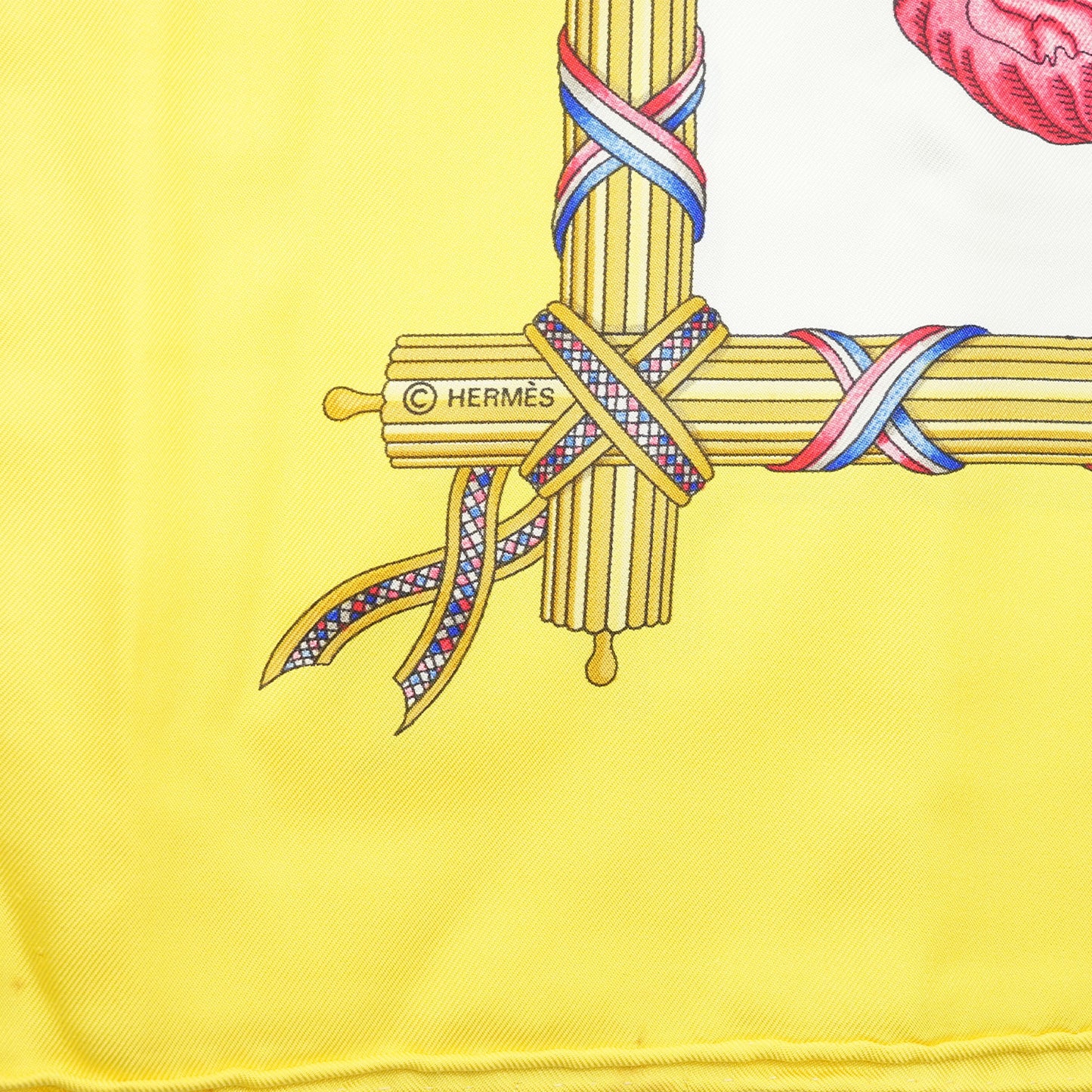 1789 Liberte Egalite Fraternite Republique Francaise Silk Carre 90