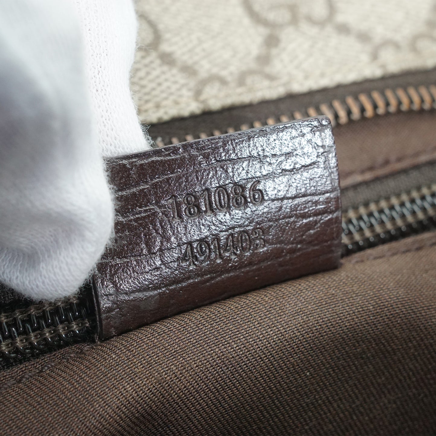 GG Supreme Coated Canvas Tote