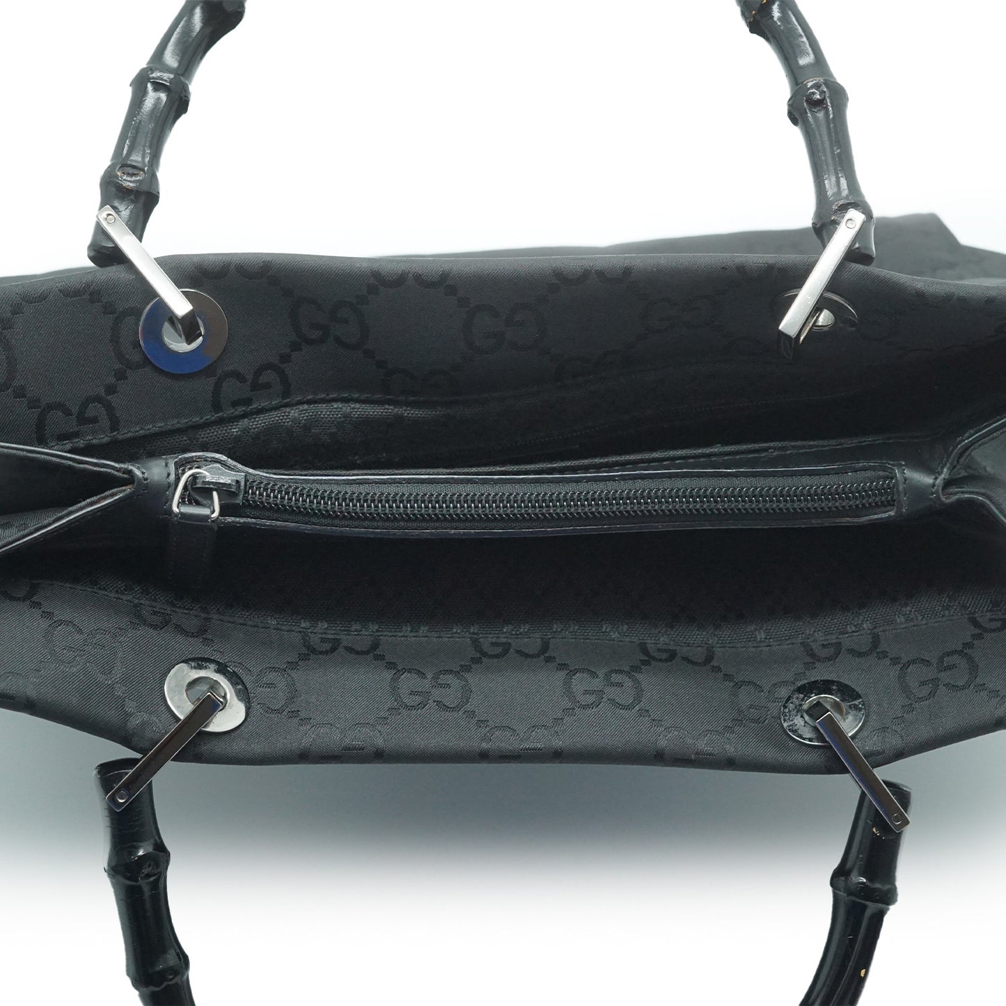 GG Bamboo Handle Tote