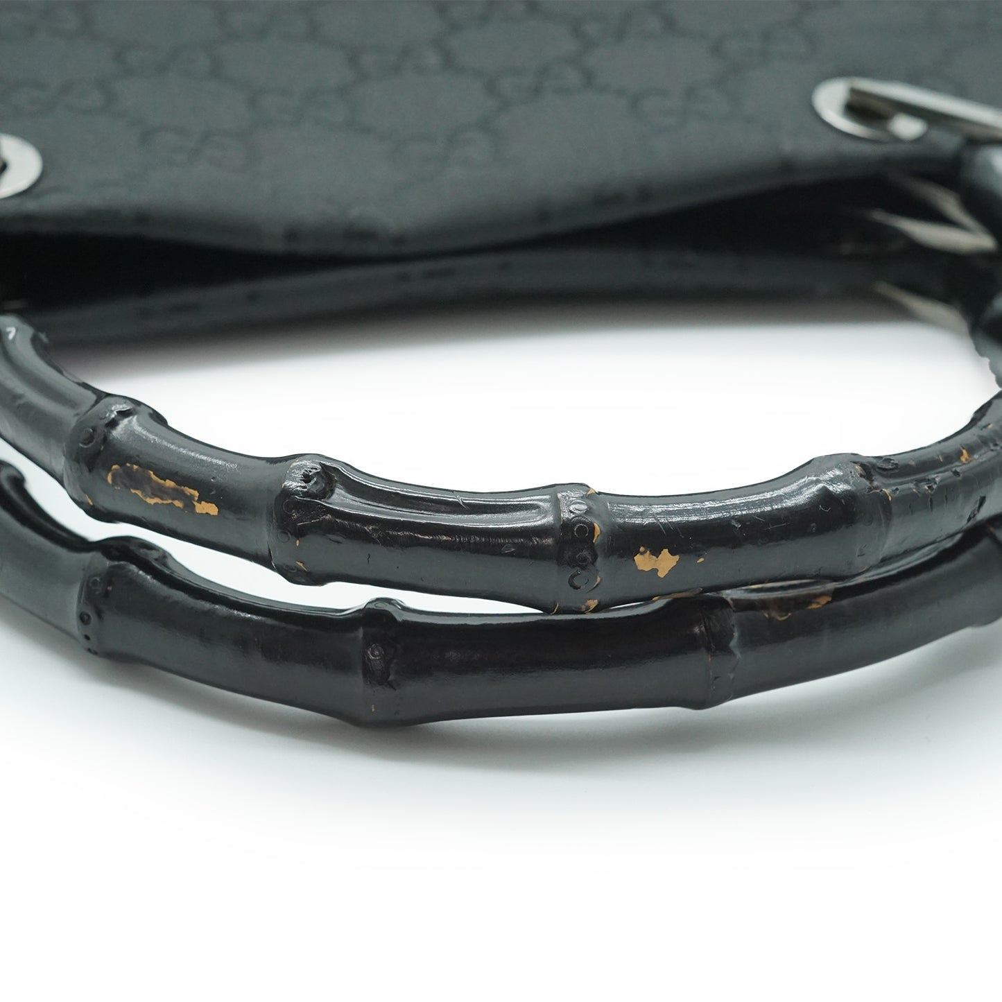 GG Bamboo Handle Tote