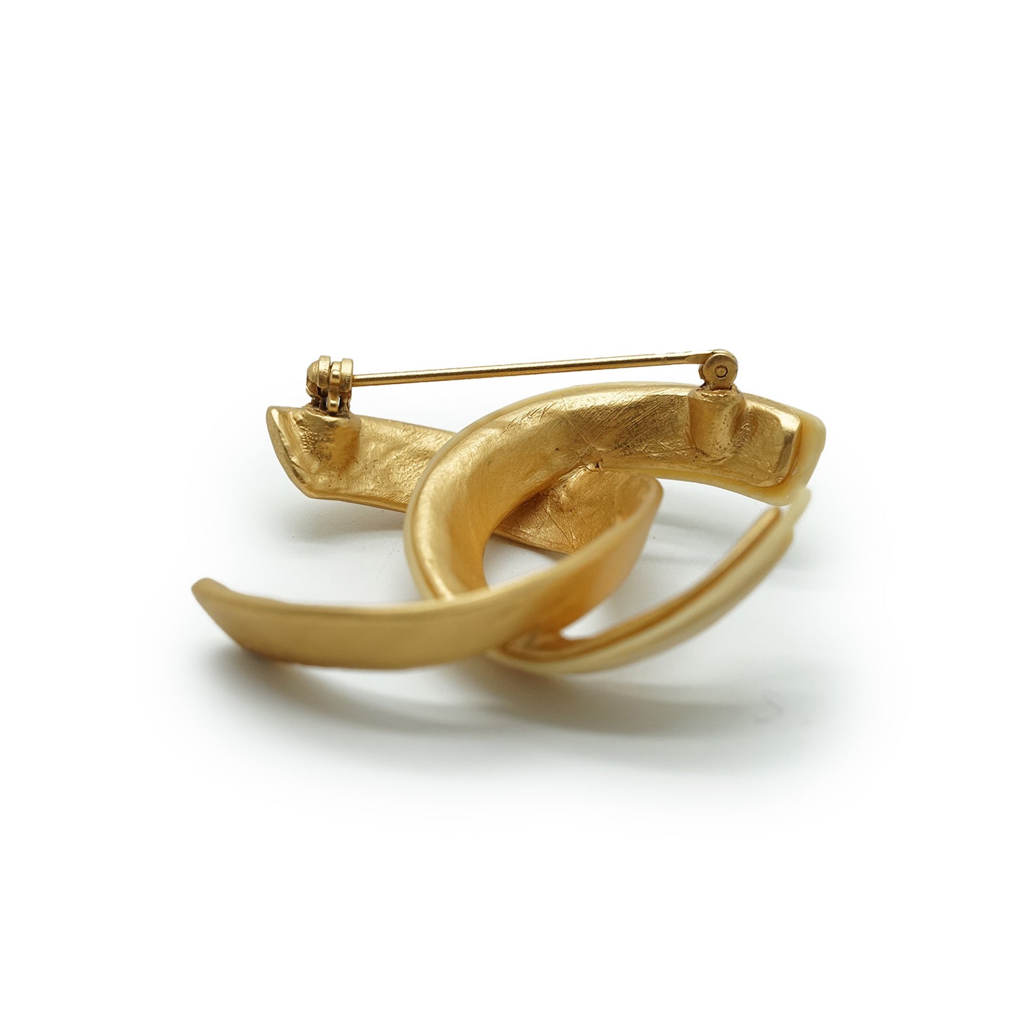 CC Gold Ivory Brooch GP