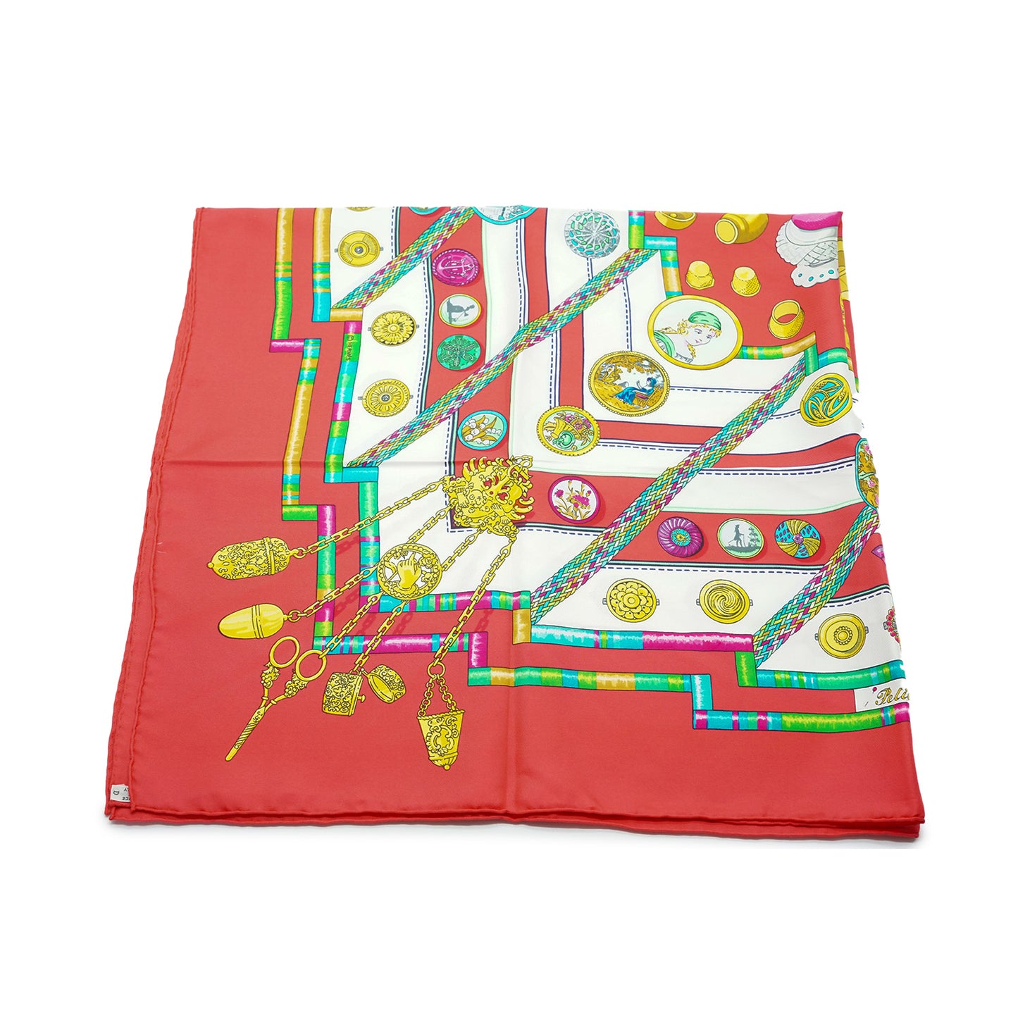 Petite Main by Caty Latham Silk Carre 90