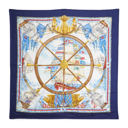 Vive le Vent Silk Carre 90