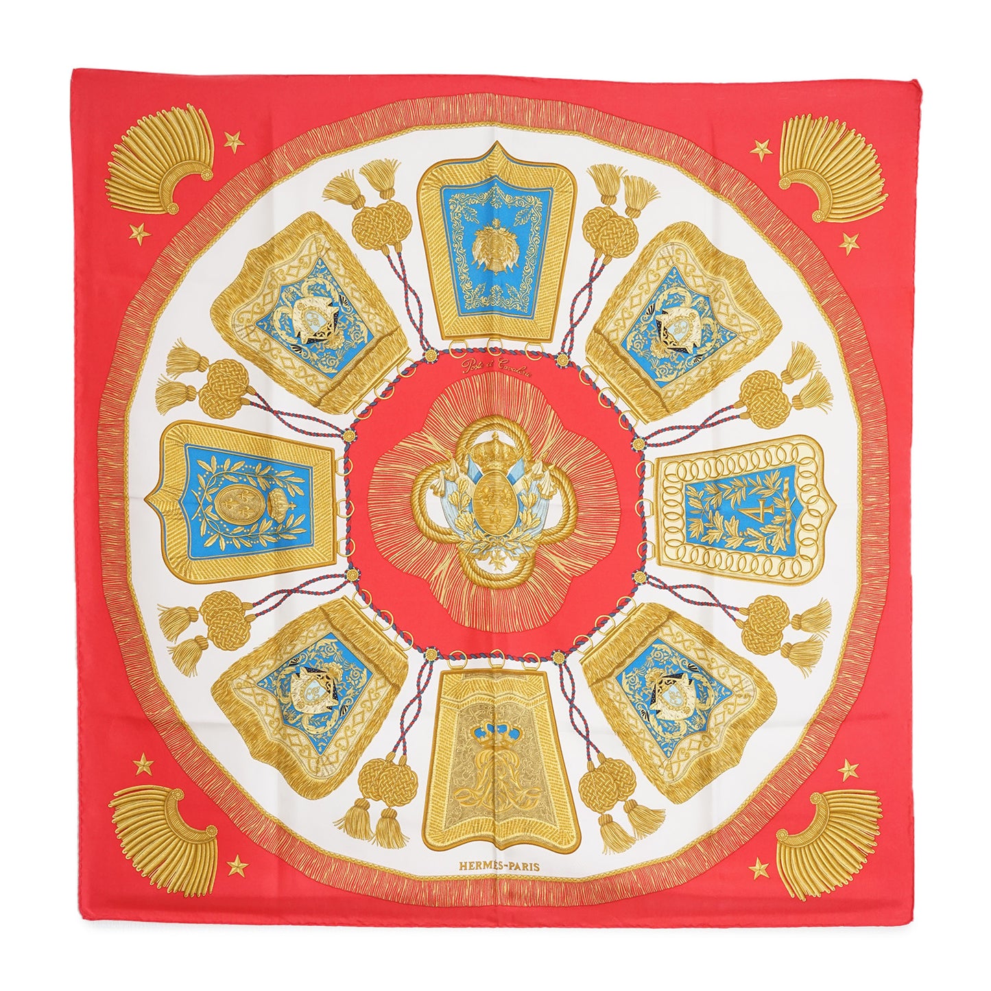 Poste et Cavalerie Silk Carre 90