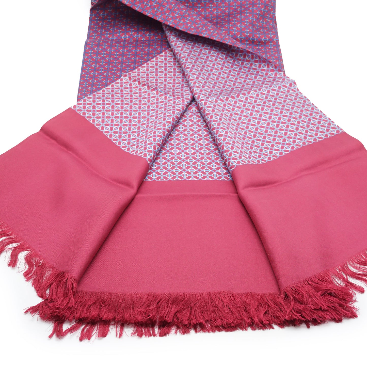 Fringe Silk Scarf
