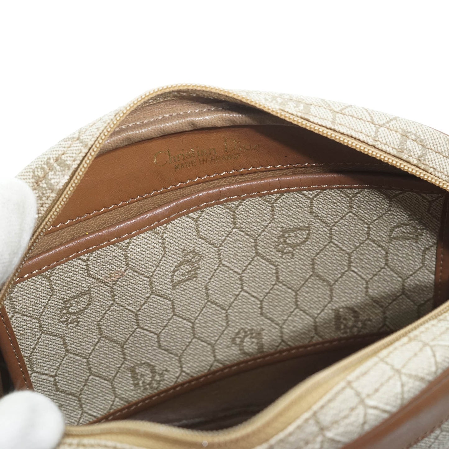 Honeycomb Camera Crossbody Bag