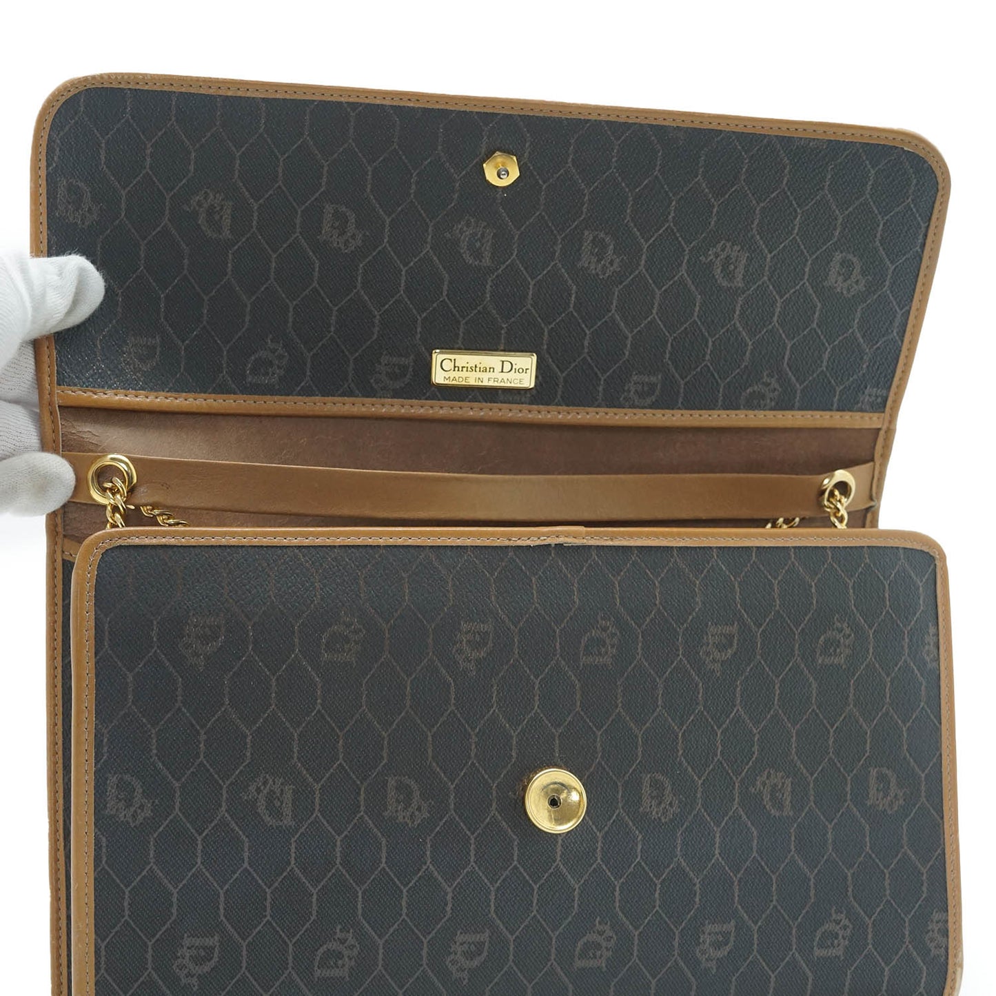 Honeycomb Chain Shoulder Bag