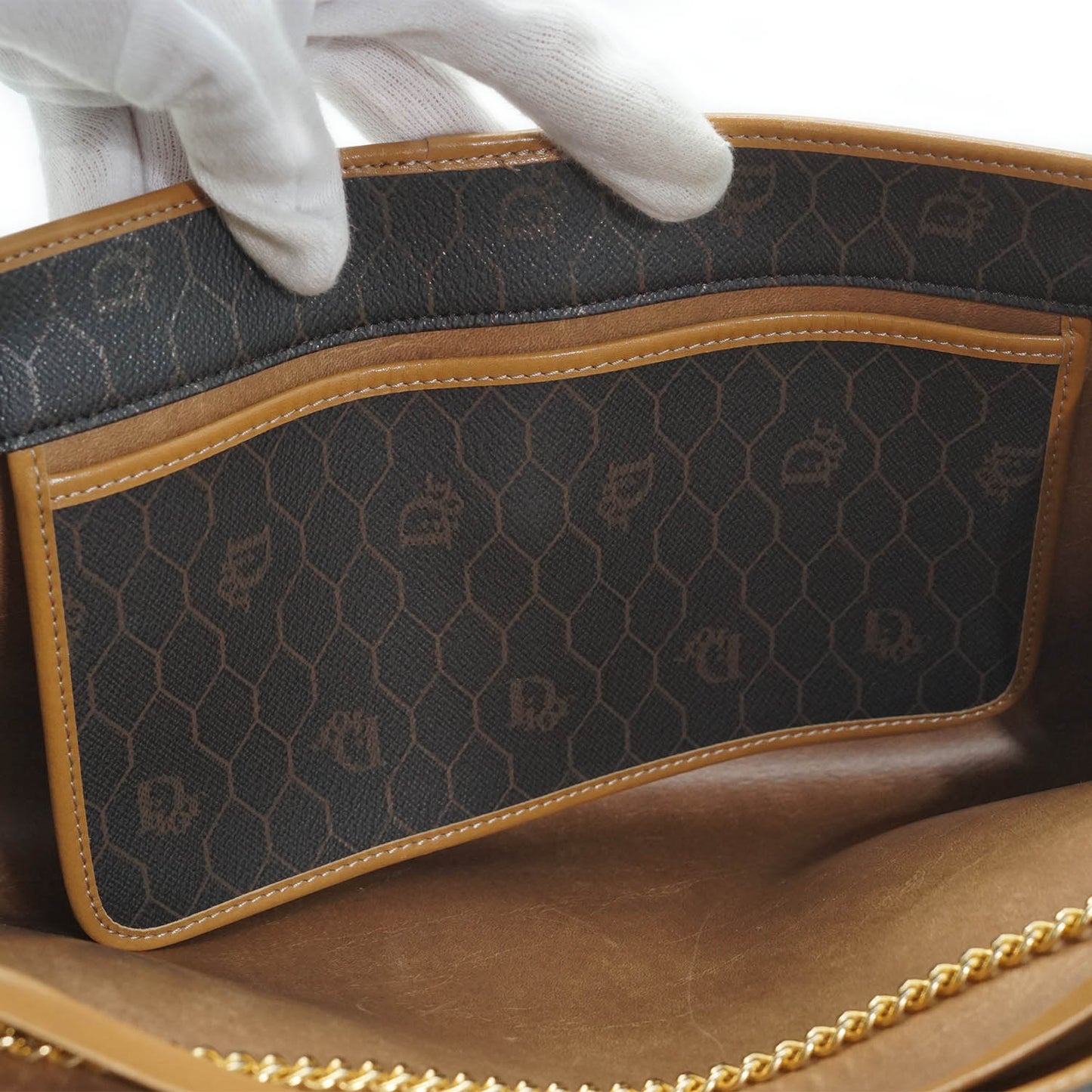 Honeycomb Chain Shoulder Bag