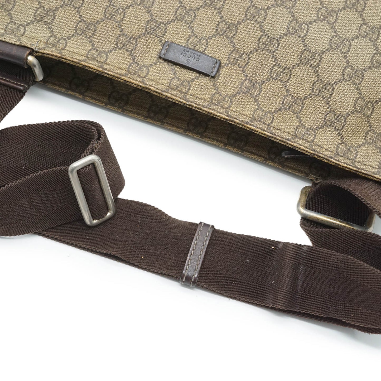 GG Canvas Square Messenger Bag