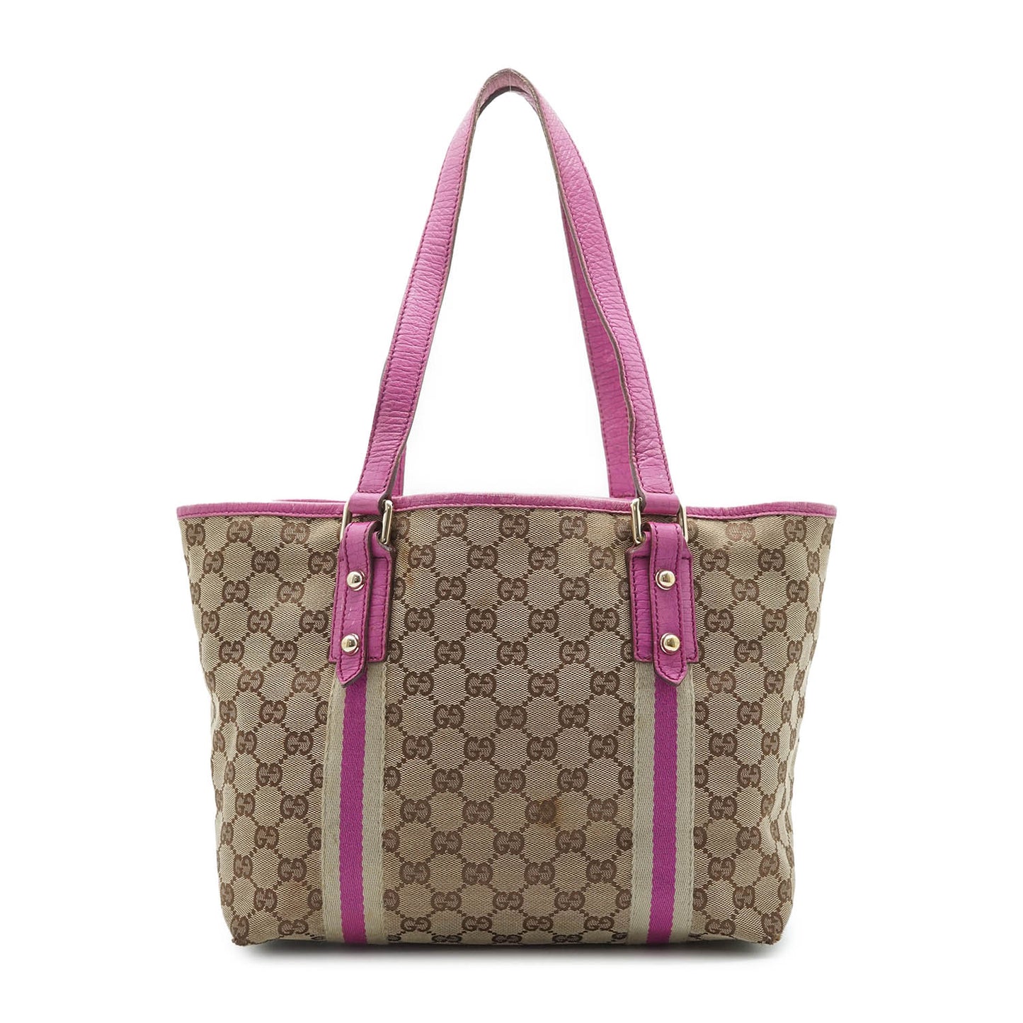 GG Canvas Tote with Charms