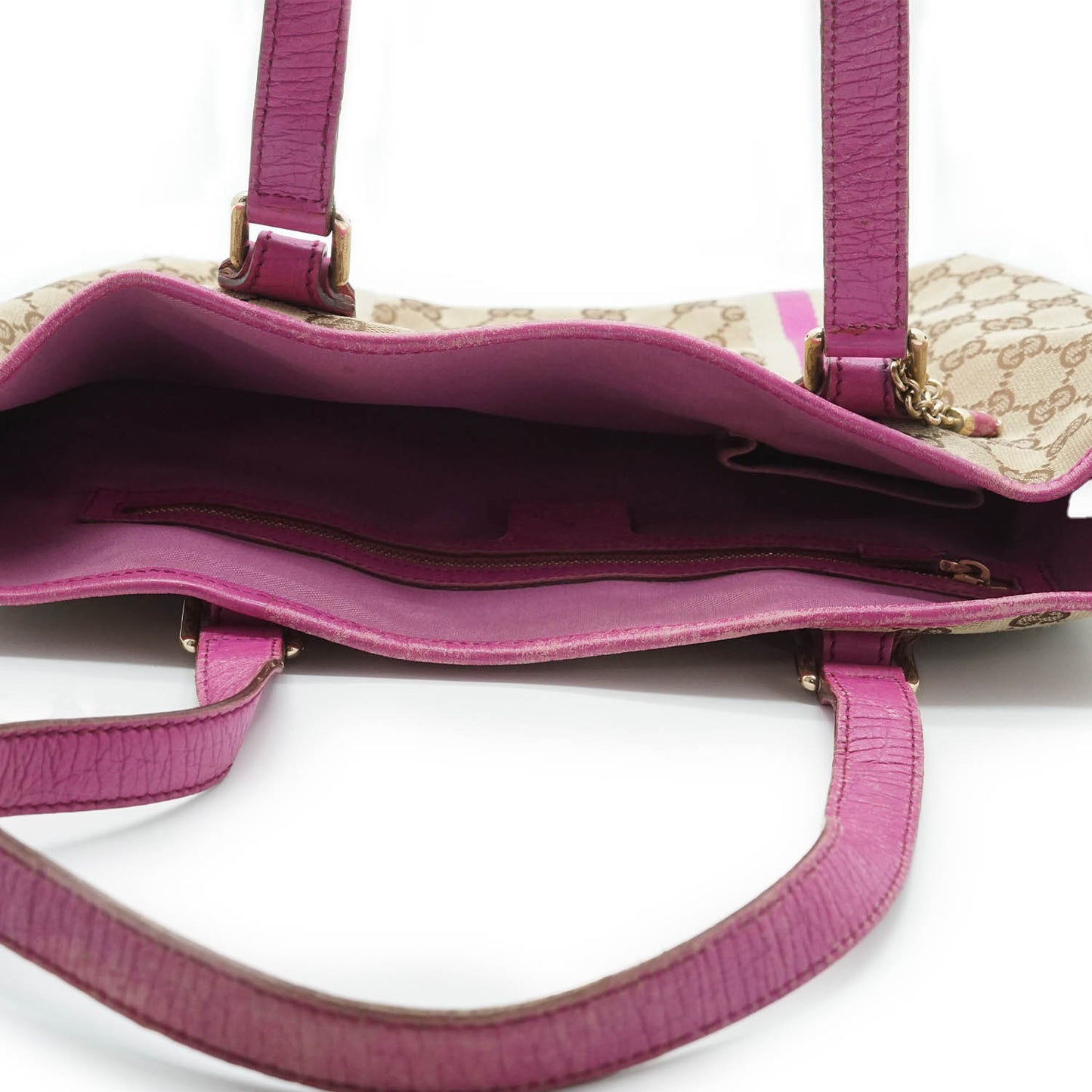 GG Canvas Tote with Charms