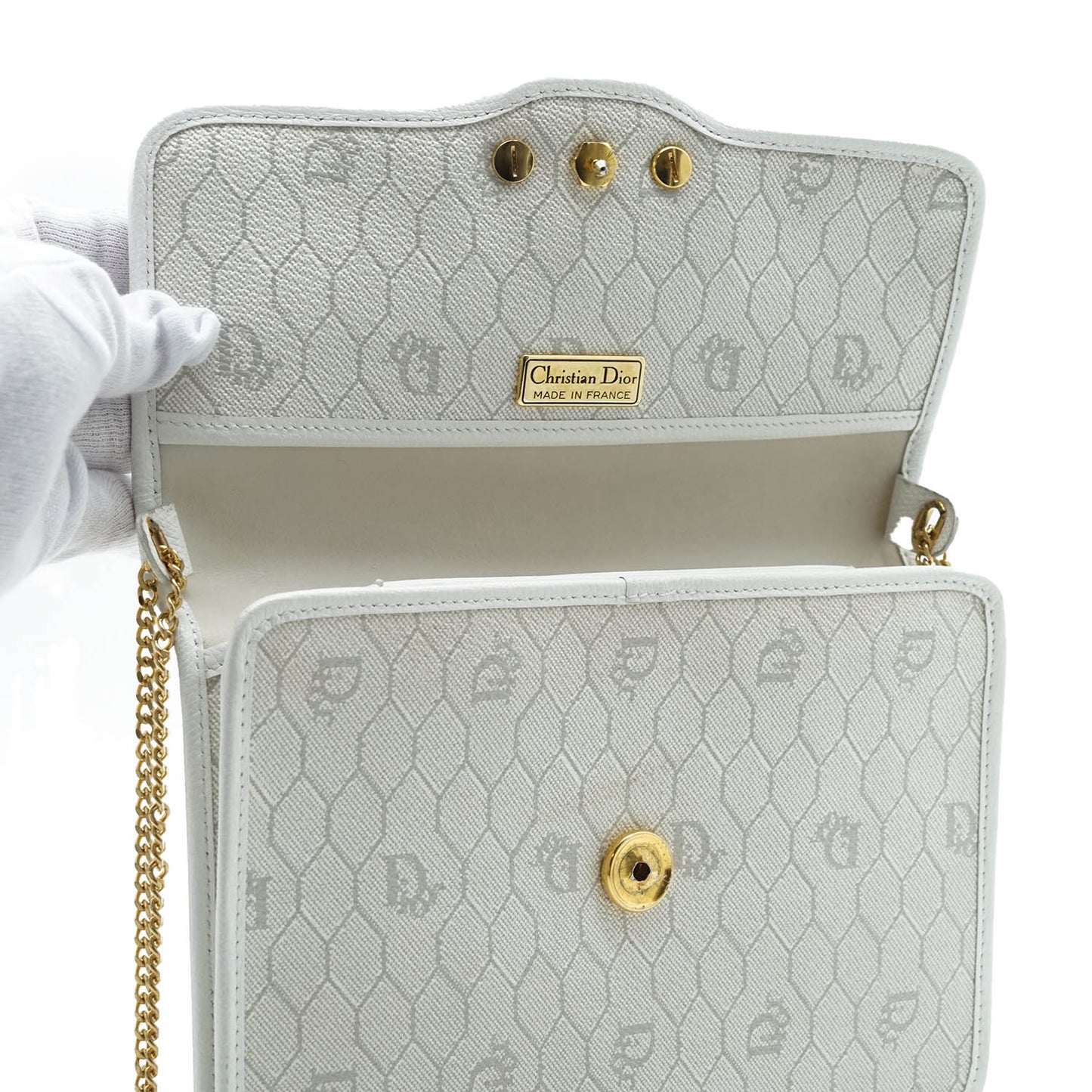 Honeycomb Chain Shoulder Bag